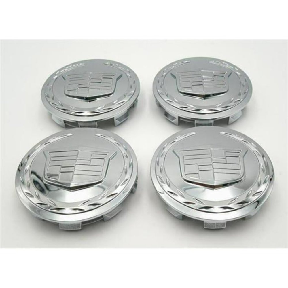 NEW 2007-2013 Cadillac Escalade Chrome Wheel Center Hub Caps